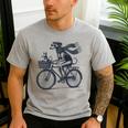 Italian Greyhound Whippet Bicycle Cycling Dog Mom Iggy Dad Men's Casual T-Shirt Sport Grey Italian Greyhound Whippet Bicycle Cycling Dog Mom Iggy Dad Men's Casual T-Shirt Sport Grey