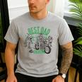 Jurassic World Best Dad Ever Men's Casual T-Shirt Sport Grey
