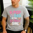K-Pop Dad Of The Birthday Girl Men's Casual T-Shirt Sport Grey