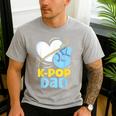 K-POP Dad Korean Lover K-Pop Music Cute Father Daddy Papa Men's Casual T-Shirt Sport Grey K-POP Dad Korean Lover K-Pop Music Cute Father Daddy Papa Men's Casual T-Shirt Sport Grey
