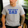 Kentucky Dad Tee Shirt Men's Casual T-Shirt Sport Grey Kentucky Dad Tee Shirt Men's Casual T-Shirt Sport Grey