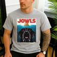 Lab Jowls Tee Labrador Retriever Mom Top Dad Men's Casual T-Shirt Sport Grey