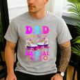 Let's Roll Dad Of The Birthday Girl Roller Skate Birthday Men's Casual T-Shirt Sport Grey