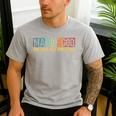Man Of God Husband Dad Protector Christian Faith Fathers Day Men's Casual T-Shirt Sport Grey