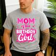 Mom And Dad Birthday Girl Family Matching Party Decorations Men's Casual T-Shirt Sport Grey Mom And Dad Birthday Girl Family Matching Party Decorations Men's Casual T-Shirt Sport Grey