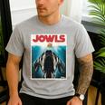 MonsterMuttz Great Dane Jowls Paws Top Drooling Dog Mom Dog Dad Men's Casual T-Shirt Sport Grey