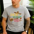 Nacho Average Dad Father's Day Cinco De Mayo Mexican Fiesta Men's Casual T-Shirt Sport Grey