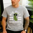 Pickle Pun Big Dill Grandpa Dad Joke Grandfather Humor Men's Casual T-Shirt Sport Grey Pickle Pun Big Dill Grandpa Dad Joke Grandfather Humor Men's Casual T-Shirt Sport Grey