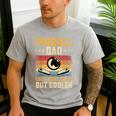 Pinball Dad Like Regular Dad But Cooler Father's Day Men's Casual T-Shirt Sport Grey