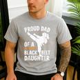 Proud Dad Of A Belt Daughter Men's Casual T-Shirt Sport Grey