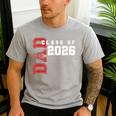 Proud Dad Of Class Of 2026 Graduate Men's Casual T-Shirt Sport Grey