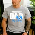 Proud New Dad It's A Boy Men's Casual T-Shirt Sport Grey