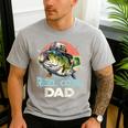 Reel Cool Dad Fishing Vintage Retro Father's Day Men's Casual T-Shirt Sport Grey