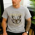 Retirement Grandpa Hunting Deer Elk Retired Hunter Dad Men's Casual T-Shirt Sport Grey Retirement Grandpa Hunting Deer Elk Retired Hunter Dad Men's Casual T-Shirt Sport Grey