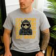 Retro Cat Daddy Style Animal For Men Women Kid Boy Girl Men's Casual T-Shirt Sport Grey