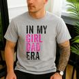 Retro In My Dad Girl Era Father's Day Christmas Men's Casual T-Shirt Sport Grey