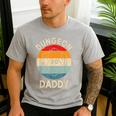 Retro Dungeon Daddy Fathers Day Men's Casual T-Shirt Sport Grey