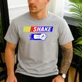Shake And Bake Family Lover Dad Daughter Son Matching Men's Casual T-Shirt Sport Grey