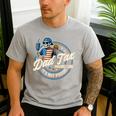 Skeleton Dad Tax Making Sure It's Not Poison Fathers Day Men's Casual T-Shirt Sport Grey