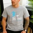 Ski Dad Winter Sports Skiing Father Men's Casual T-Shirt Sport Grey Ski Dad Winter Sports Skiing Father Men's Casual T-Shirt Sport Grey