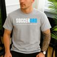 Soccer Dad Cute Men's Casual T-Shirt Sport Grey