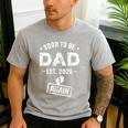 Soon To Be Dad Again Promoted To Dad Again 2026 Men's Casual T-Shirt Sport Grey Soon To Be Dad Again Promoted To Dad Again 2026 Men's Casual T-Shirt Sport Grey