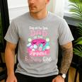 Spa Birthday Party Dad Of The Pampered Bday Girl Family Men's Casual T-Shirt Sport Grey