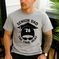 Swim Senior Dad 2026 The Final Heat Men's Casual T-Shirt Sport Grey