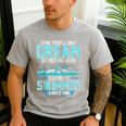Swimming Parent Swimmer Mom Dad My Favorite Swim Meet Men's Casual T-Shirt Sport Grey