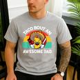 Taco Bout Awesome Dad Cinco De Mayo Mexican Men Men's Casual T-Shirt Sport Grey Taco Bout Awesome Dad Cinco De Mayo Mexican Men Men's Casual T-Shirt Sport Grey