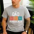 I Tell Dad Jokes Periodically Fathers Day Chemical Men's Casual T-Shirt Sport Grey I Tell Dad Jokes Periodically Fathers Day Chemical Men's Casual T-Shirt Sport Grey
