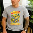 Transformers Father's Day Bumblebee My Dad Is Brave Men's Casual T-Shirt Sport Grey
