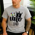 Uno 1st Birthday Dad Men's Casual T-Shirt Sport Grey Uno 1st Birthday Dad Men's Casual T-Shirt Sport Grey