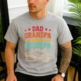 Vintage Great Grandpa For Fathers Day Dad Papa Grandpa Men's Casual T-Shirt Sport Grey Vintage Great Grandpa For Fathers Day Dad Papa Grandpa Men's Casual T-Shirt Sport Grey