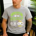 Vintage Leveling Up To Daddy 2026 Soon To Be Dad 2026 Men's Casual T-Shirt Sport Grey
