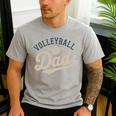 Volleyball Dad Men's Casual T-Shirt Sport Grey