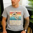 Wrestling Dad Wrestler Wrestling Wrestle Father's Day Men's Casual T-Shirt Sport Grey Wrestling Dad Wrestler Wrestling Wrestle Father's Day Men's Casual T-Shirt Sport Grey