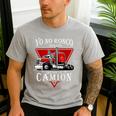 Yo No Ronco Yo Sueno Que Soy Un Camion Latin Dad Spanish Men's Casual T-Shirt Sport Grey