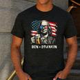 4th Of July Franklin Ben Drankin American Dad Men Women Men's Casual T-Shirt Dark Grey 4th Of July Franklin Ben Drankin American Dad Men Women Men's Casual T-Shirt Dark Grey