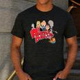 American Dad Show Logo With Family Cartoon Men's Casual T-Shirt Dark Grey