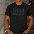 American Flag Vintage Patriotic Dachshund Dad Weiner Dog Men's Casual T-Shirt Dark Grey