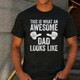 This Is What An Awesome Dad Looks Like Shirt Men Fathers Day Men's Casual T-Shirt Dark Grey This Is What An Awesome Dad Looks Like Shirt Men Fathers Day Men's Casual T-Shirt Dark Grey