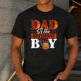Basketball DAD Of The Birthday Boy Family Matching Men's Casual T-Shirt Dark Grey Basketball DAD Of The Birthday Boy Family Matching Men's Casual T-Shirt Dark Grey