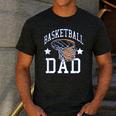 Basketball Dad Coach Sports Fan Men's Casual T-Shirt Dark Grey