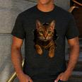 Bengal Cat Lover Animal Pet Bengal Cat Owner Mom Cat Dad Cat Men Women Kids Men's Casual T-Shirt Dark Grey