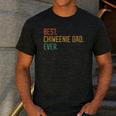 Best Chiweenie Dad Ever Dog Breed Father's Day Canine Puppy Men's Casual T-Shirt Dark Grey