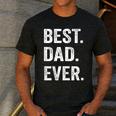 Best Dad Ever T Shirt Men Husband Men's Casual T-Shirt Dark Grey
