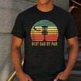 Best Dad By Par Disc Golf Father's Day Men's Casual T-Shirt Dark Grey Best Dad By Par Disc Golf Father's Day Men's Casual T-Shirt Dark Grey