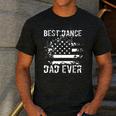 Best Dance Dad Ever Dancer Father Men's Casual T-Shirt Dark Grey