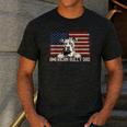 Best Dog Dad Ever American Flag American Bully Dad Men's Casual T-Shirt Dark Grey Best Dog Dad Ever American Flag American Bully Dad Men's Casual T-Shirt Dark Grey